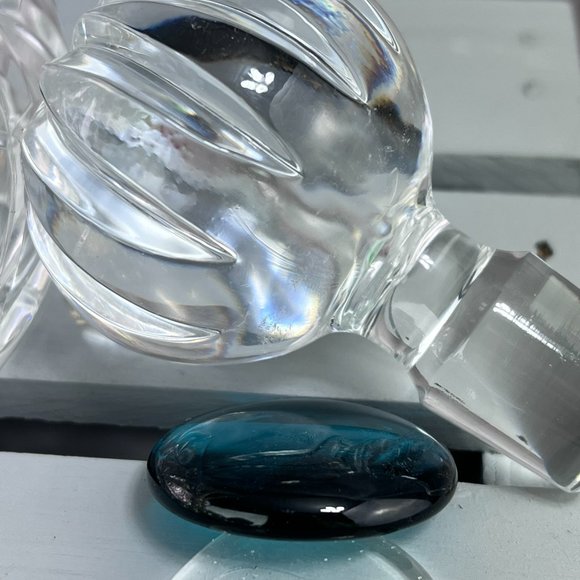 Vintage Block Crystal Olympic Ships Decanter   Full Lead Handcut  Poland - Picture 8 of 13